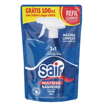MULTIUSO BANHEIRO SAIF SACHE LV500 PG400 ML