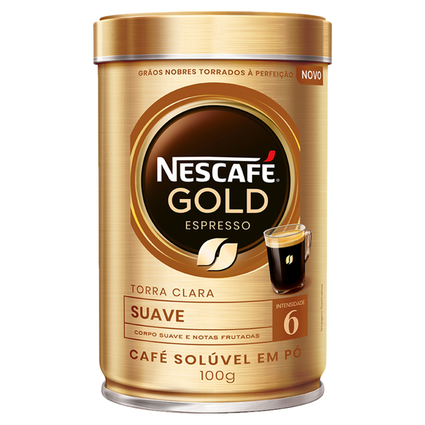 NESCAFE GOLD ESPRESSO SUAVE 100G