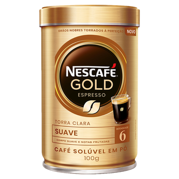 NESCAFE GOLD ESPRESSO SUAVE 100G
