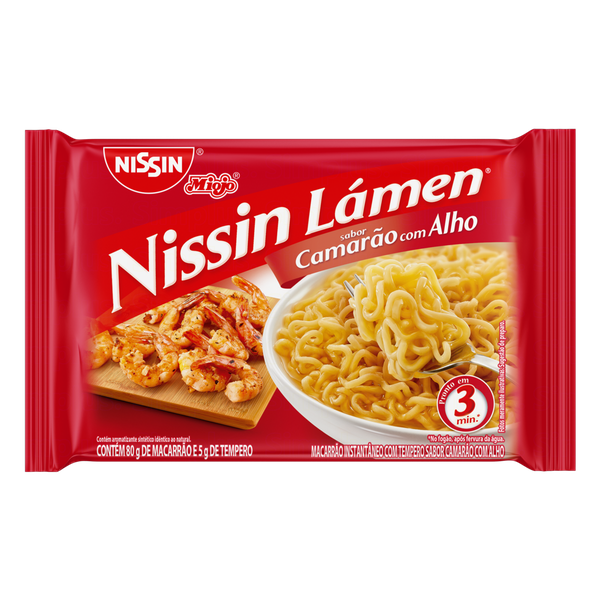 NISSIN MIOJO CAMARAO COM ALHO 85G