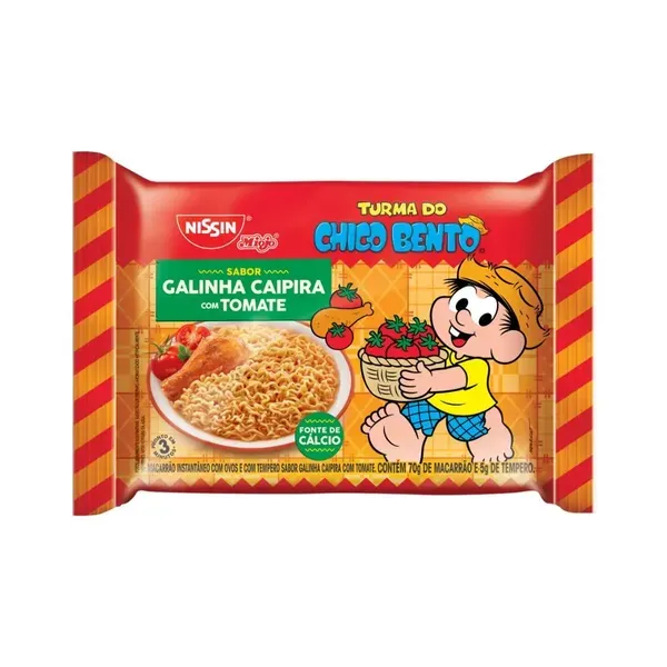 NISSIN MIOJO GALINHA CAIPIRA C/ TOMATE 75G