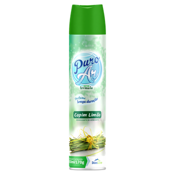 ODORIZ PURO AR CAPIM LIMAO 350ML
