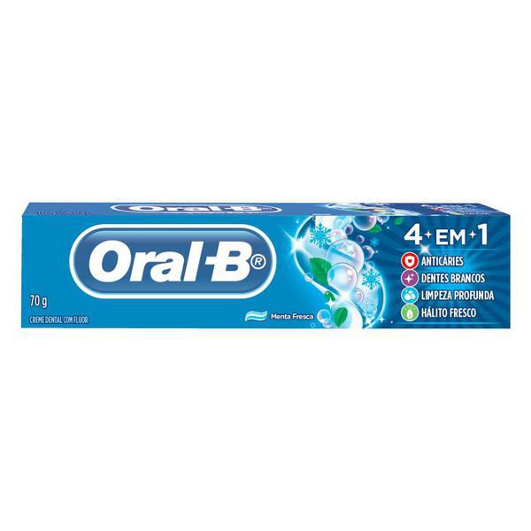 ORAL B 4EM1 MENTA FRESCA 70G