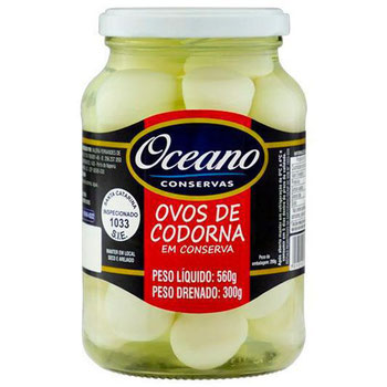 OVO CODORNA CONS OCEANO 300G