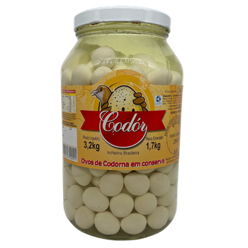 OVOS DE CODORNA CODOR 1,7KG