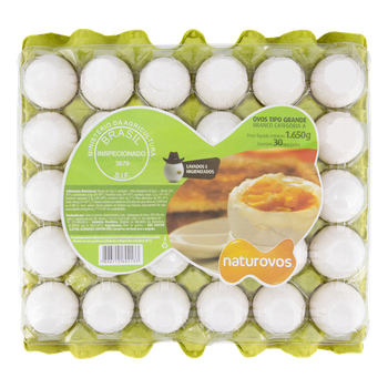 OVOS NATUROVOS BRANCO GD BDJ C/30