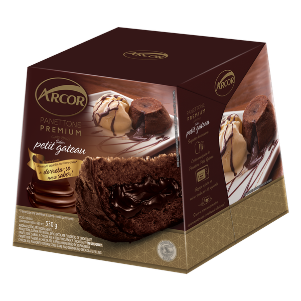 PANETTONE ARCOR PETIT GATEAU 530G