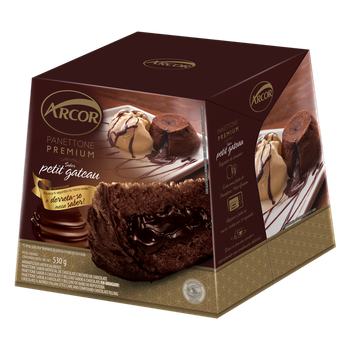 PANETTONE ARCOR PETIT GATEAU 530G