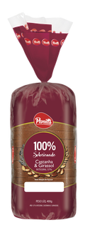 PAO100% INT CASTANHA/GIRASSOL PANITTS  400G