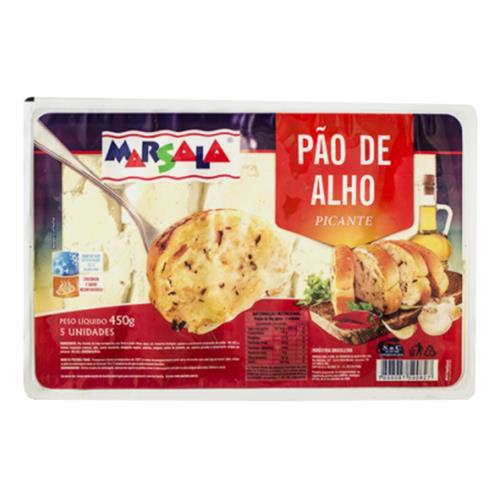 PAO DE ALHO MARSALA PICANTE 450G