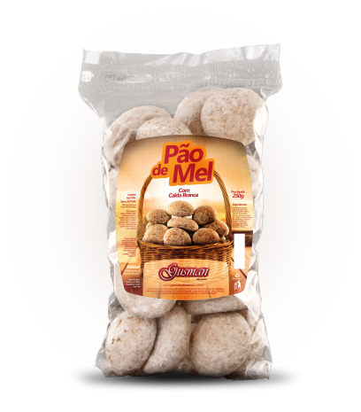 PAO DE MEL COM CALDA BRANCA GUSMAN 250G