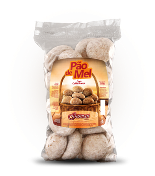 PAO DE MEL COM CALDA BRANCA GUSMAN 250G