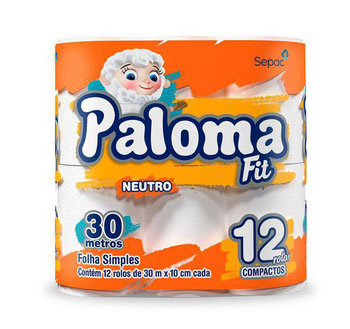PAPEL HIG PALOMA FS 30M C/12