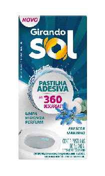 PAST ADESIVA FRESCOR MARINHO GIRANDO SOL C/3