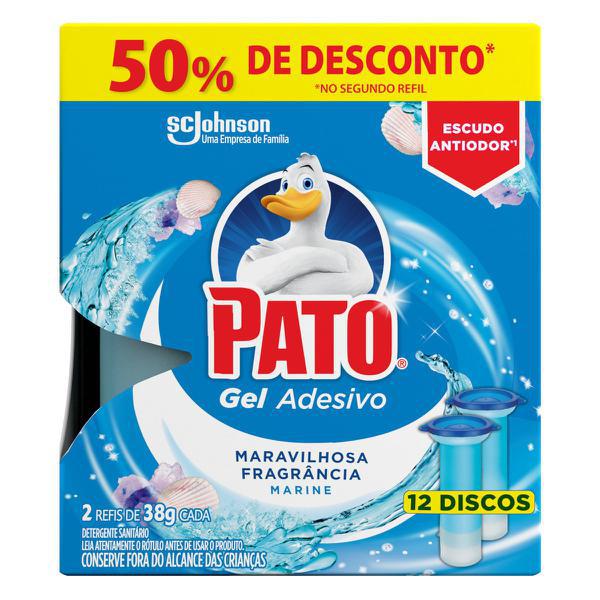 PATO GEL ADESIVO MARINE C/2 38G