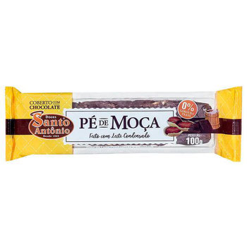 PE DE MOCA COBERTURA CHOC SANTO ANTONIO 100G
