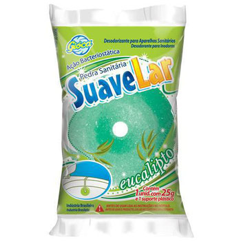 PEDRA SANIT SUAVEL EUCALIPTO 25G
