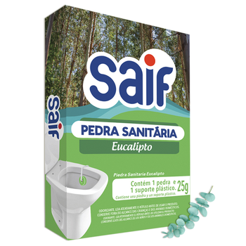 PEDRA SANITARIA SAIF EUCALIPTO 25G