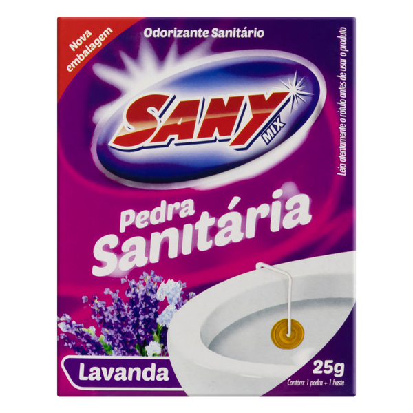PEDRA SANITARIA SANY MIX LAVANDA 25G