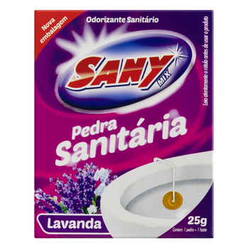 PEDRA SANITARIA SANY MIX LAVANDA 25G