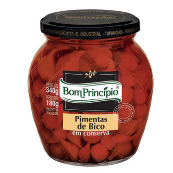 PIMENTA BIQUINHO CONSERVA BOM PRINCIPIO 340G