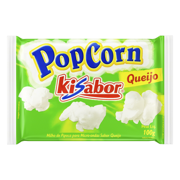PIPOCA MICRO KISABOR QUEIJO 100G