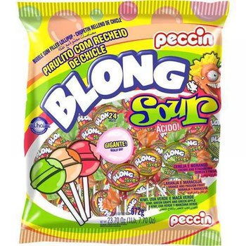 PIRULITO PECCIN BLONG SOUR 672G