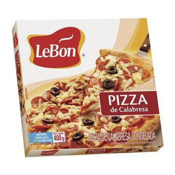 PIZZA LEBON CALABRESA 400G