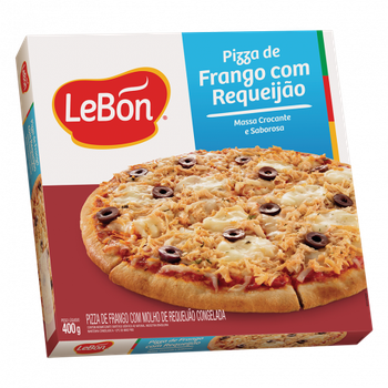 PIZZA LEBON FRANGO/REQ 400G