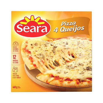 PIZZA SEARA 4 QUEIJOS 460G