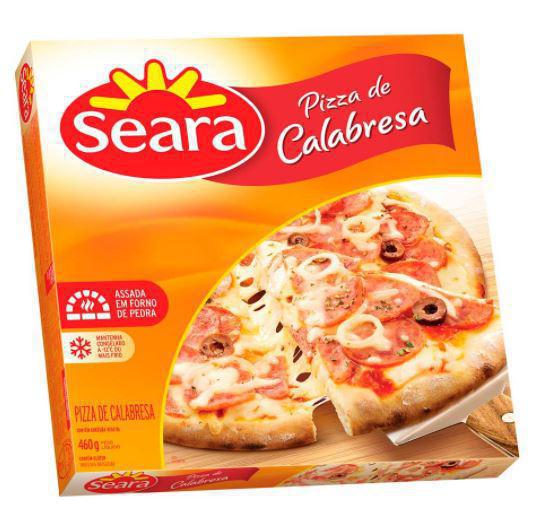 PIZZA SEARA CALABRESA 460G