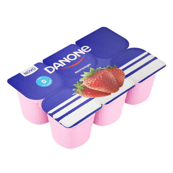 POLPA DANONE MORANGO 510G