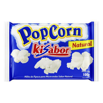POP CORN KISABOR NATURAL 100G
