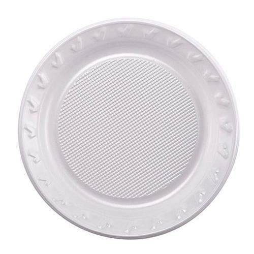 PRATO DESC REGINA 10UN  20CM BRANCO