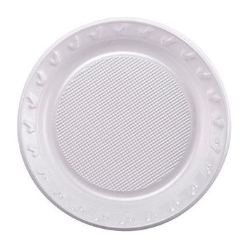 PRATO DESC REGINA 10UN  20CM BRANCO