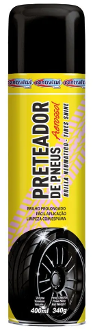 PRETEADOR DE PNEUS AEROSSOL 400ML