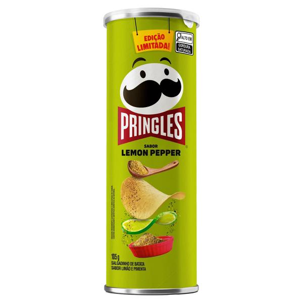 PRINGLES LEMON PEPPER 105G