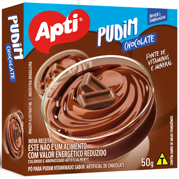 PUDIM APTI CHOCOLATE 50G