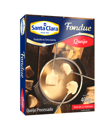 QUEIJO FONDUE QUEIJO SANTA CLARA 400G
