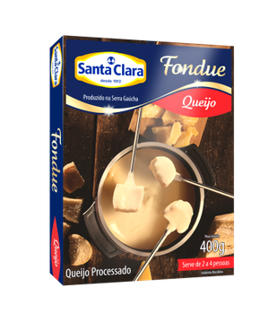 QUEIJO FONDUE QUEIJO SANTA CLARA 400G