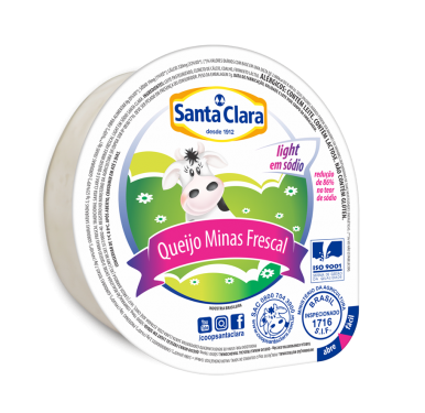 QUEIJO MINAS FRESCAL PROC LIGHT 200G
