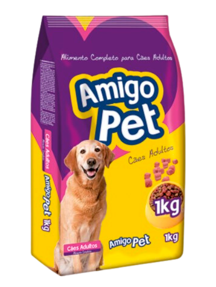 RACAO AMIGO PET CAES ADULTOS 1KG
