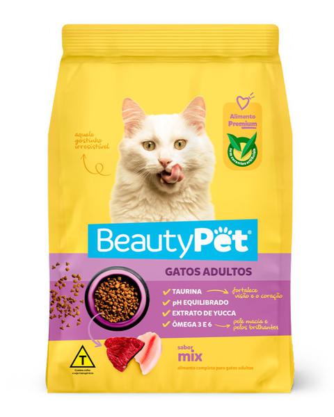 RACAO BEAUTY PET ALIMENTO GATO MIX 900G