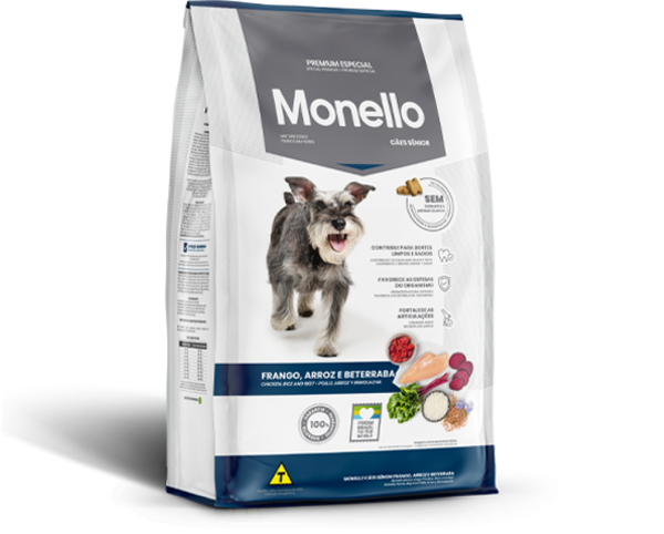 RACAO MONELLO CAES SENIOR 1KG