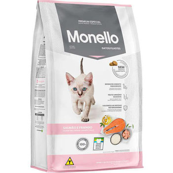 RACAO MONELLO GATOS FILHOTES 1KG