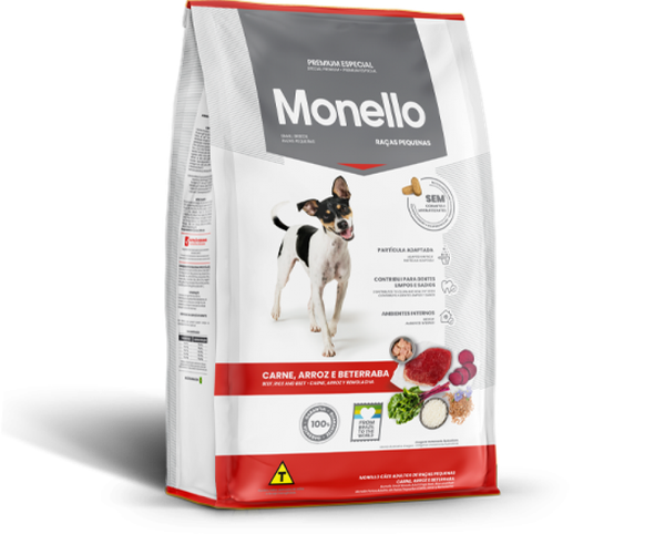 RACAO MONELLO RACAS PEQ BETERRABA 1KG