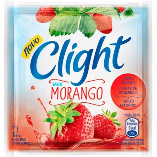 REFRESCO CLIGHT MORANGO 8G