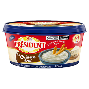 REQUEIJAO BLUE POTE PRESIDENT SRO 200G