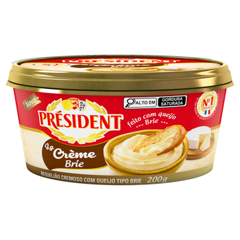 REQUEIJAO BRIE POTE PRESIDENT SRO 200G