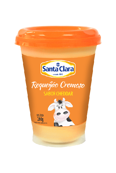 REQUEIJAO CREM SANTA CLARA CHEDDAR 180G